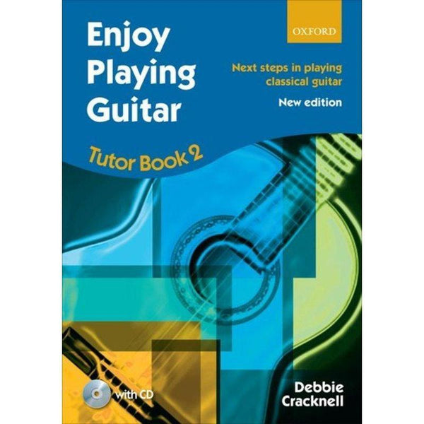 Enjoy Playing Guitar Tutor Book 2 + CD-Sheet Music-Oxford University Press-Logans Pianos