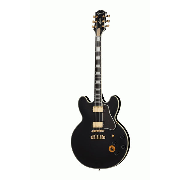 Epiphone B.B King Lucille Ebony Guitar-Guitar & Bass-Epiphone-Logans Pianos