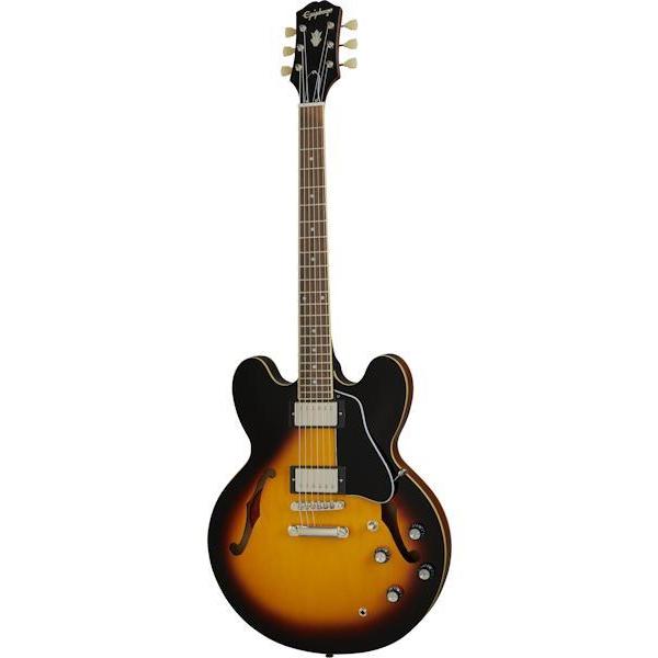 Epiphone ES-335 Semi-Hollow Electric Guitar-Guitar & Bass-Epiphone-Cherry-Logans Pianos