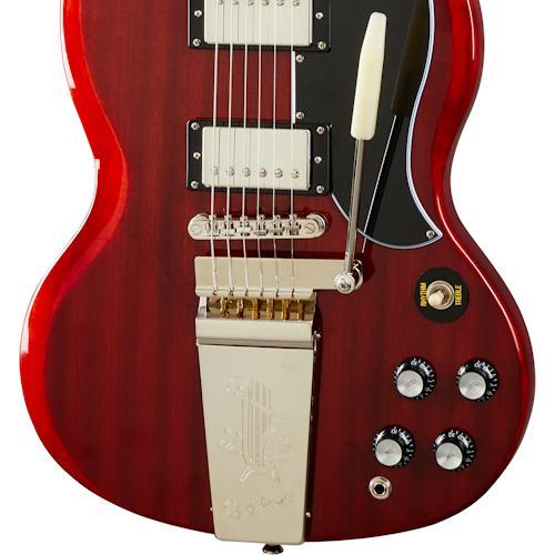 Epiphone SG Standard '61 Maestro Vibrola Electric Guitar-Guitar & Bass-Epiphone-Vintage Cherry-Logans Pianos