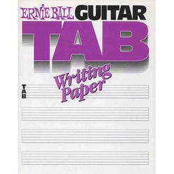 Ernie Ball Guitar TAB Writing Paper-Sheet Music-Ernie Ball-Logans Pianos