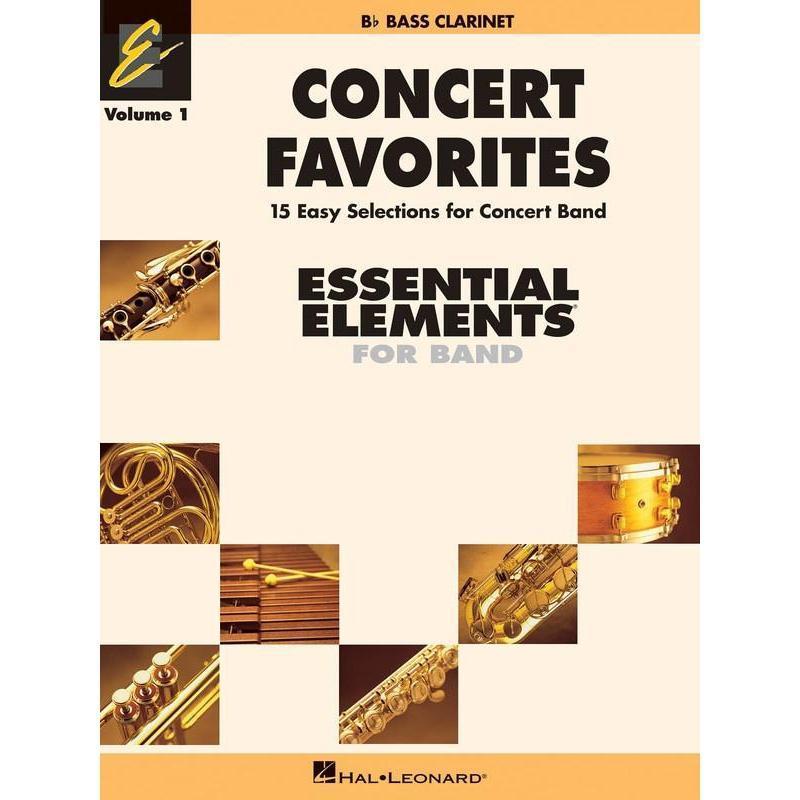 Essential Elements Concert Favorites Vol. 1 - Bb Bass Clarinet-Sheet Music-Hal Leonard-Logans Pianos
