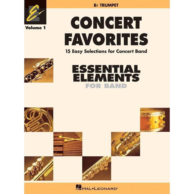 Essential Elements Concert Favorites Vol. 1 - Bb Trumpet-Sheet Music-Hal Leonard-Logans Pianos