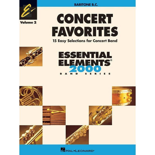 Essential Elements Concert Favorites Vol. 2 - Baritone B.C.-Sheet Music-Hal Leonard-Logans Pianos