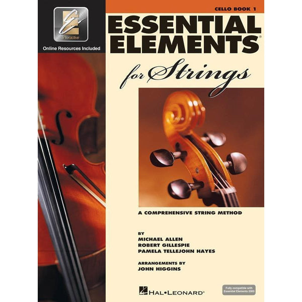 Essential Elements Interactive - Cello Book 1-Sheet Music-Hal Leonard-Logans Pianos
