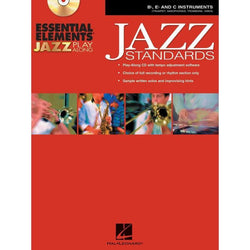 Essential Elements Jazz Play-Along - Jazz Standards-Sheet Music-Hal Leonard-Logans Pianos