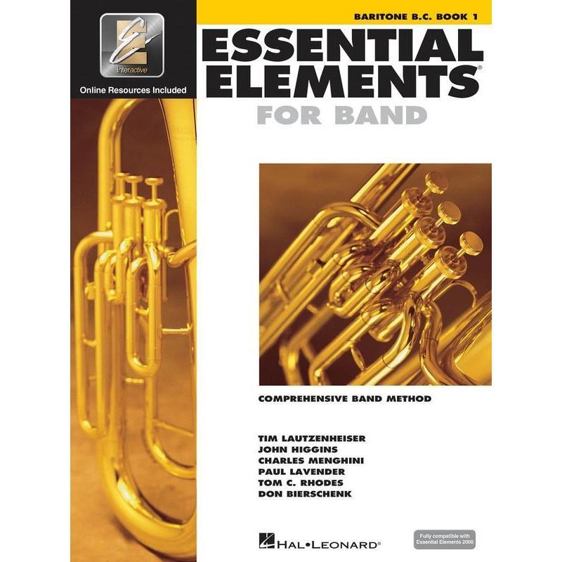 Essential Elements for Band Book 1 - Baritone BC (Euphonium)-Sheet Music-Hal Leonard-Logans Pianos
