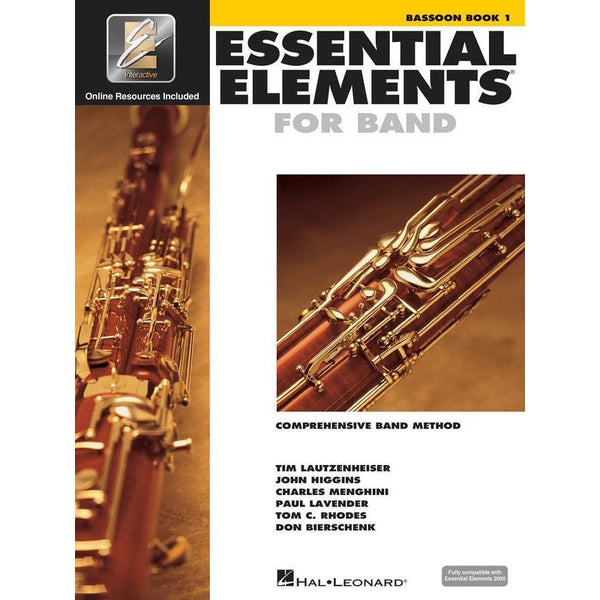 Essential Elements for Band - Book 1 with EEi for Bassoon-Sheet Music-Hal Leonard-Logans Pianos