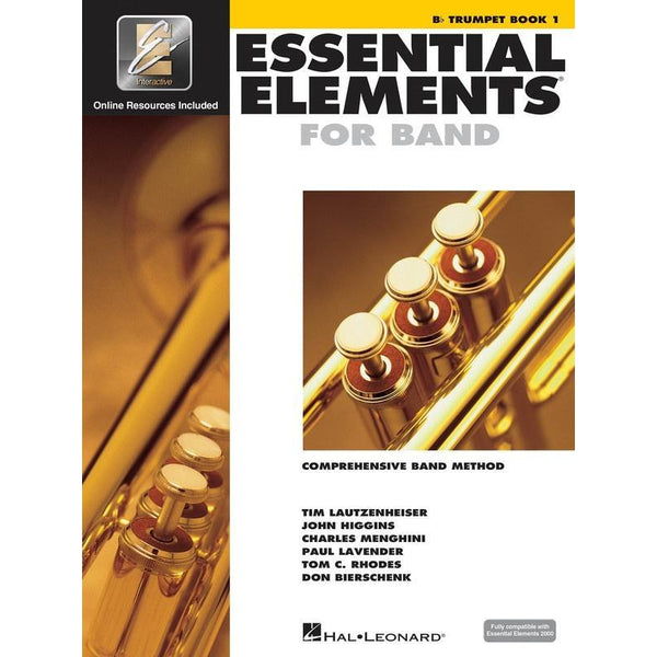 Essential Elements for Band - Book 1 with EEi for Bb Trumpet-Sheet Music-Hal Leonard-Logans Pianos