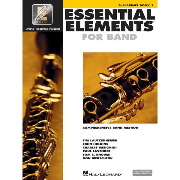 Essential Elements for Band - Book 1 with EEi for Clarinet-Sheet Music-Hal Leonard-Logans Pianos