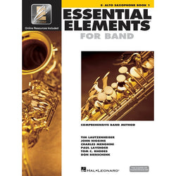 Essential Elements for Band - Book 1 with EEi for Eb Alto Saxophone-Sheet Music-Hal Leonard-Logans Pianos