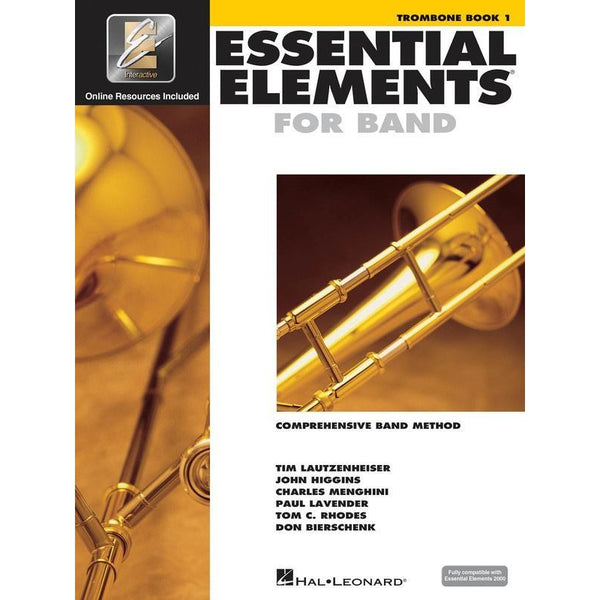 Essential Elements for Band - Book 1 with EEi for Trombone-Sheet Music-Hal Leonard-Logans Pianos