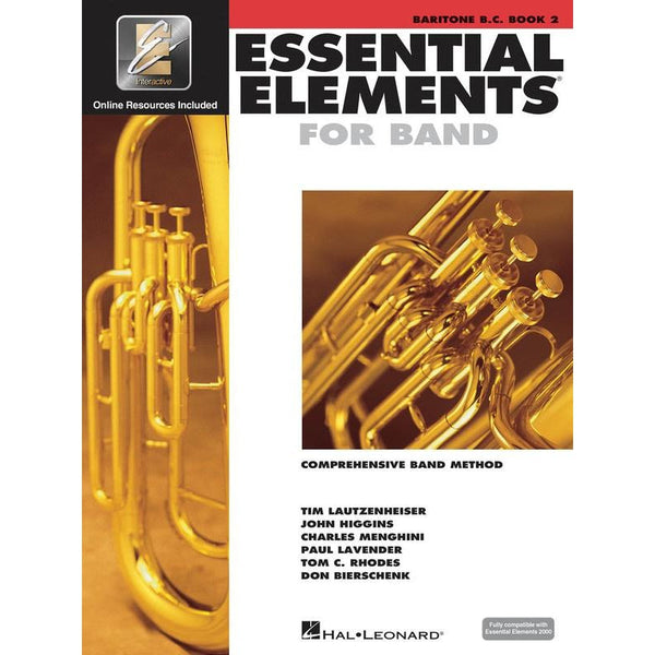 Essential Elements for Band - Book 2 with EEi for Baritone B.C.-Sheet Music-Hal Leonard-Logans Pianos