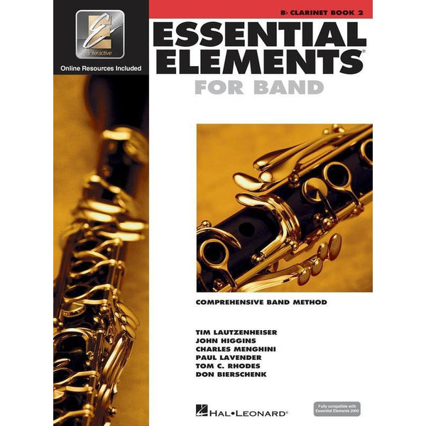 Essential Elements for Band - Book 2 with EEi for Clarinet-Sheet Music-Hal Leonard-Logans Pianos