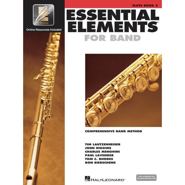 Essential Elements for Band - Book 2 with EEi for Flute-Sheet Music-Hal Leonard-Logans Pianos