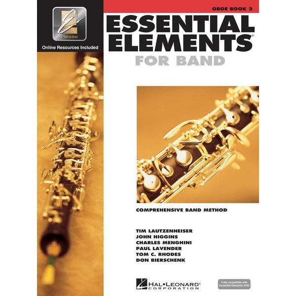 Essential Elements for Band - Book 2 with EEi for Oboe-Sheet Music-Hal Leonard-Logans Pianos