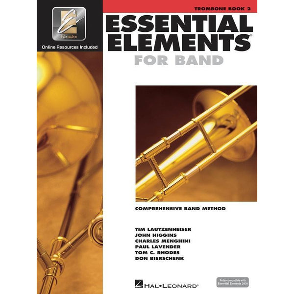 Essential Elements for Band - Book 2 with EEi for Trombone-Sheet Music-Hal Leonard-Logans Pianos