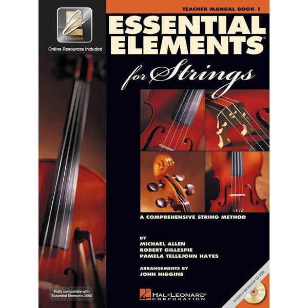 Essential Elements for Strings - Teacher Book 1-Sheet Music-Hal Leonard-Logans Pianos