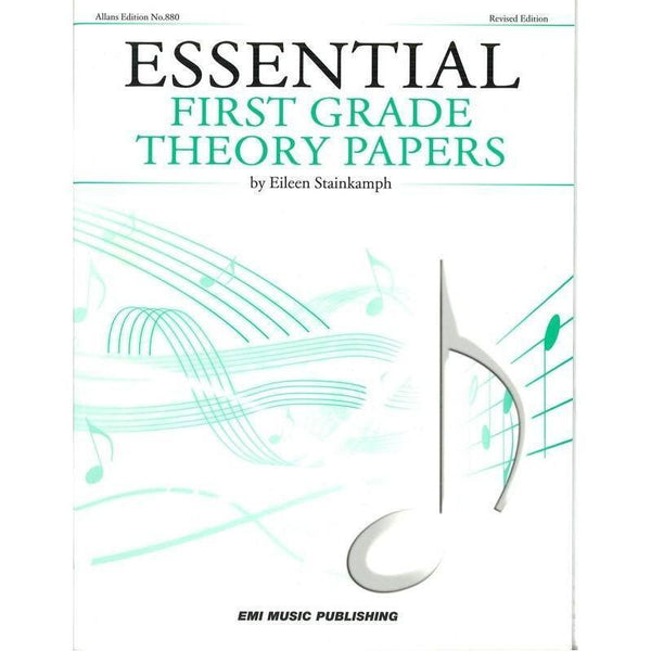 Essential First Grade Theory Papers-Sheet Music-EMI Music Publishing-Logans Pianos