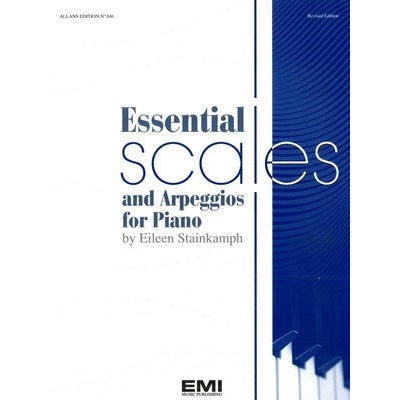 Essential Scales and Arpeggios for Piano-Sheet Music-Hal Leonard-Logans Pianos
