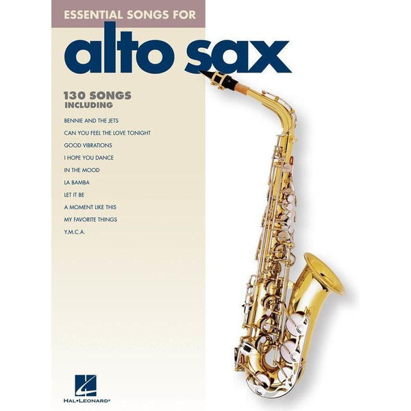 Essential Songs for Alto Sax-Sheet Music-Hal Leonard-Logans Pianos