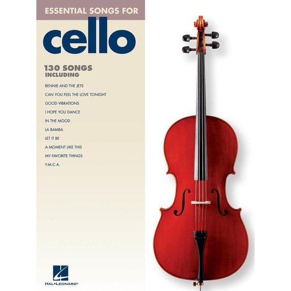 Essential Songs for Cello-Sheet Music-Hal Leonard-Logans Pianos