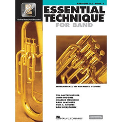 Essential Technique For Band - Baritone BC Book 3-Sheet Music-Hal Leonard-Logans Pianos