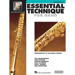 Essential Technique For Band - Flute Book 3-Sheet Music-Hal Leonard-Logans Pianos