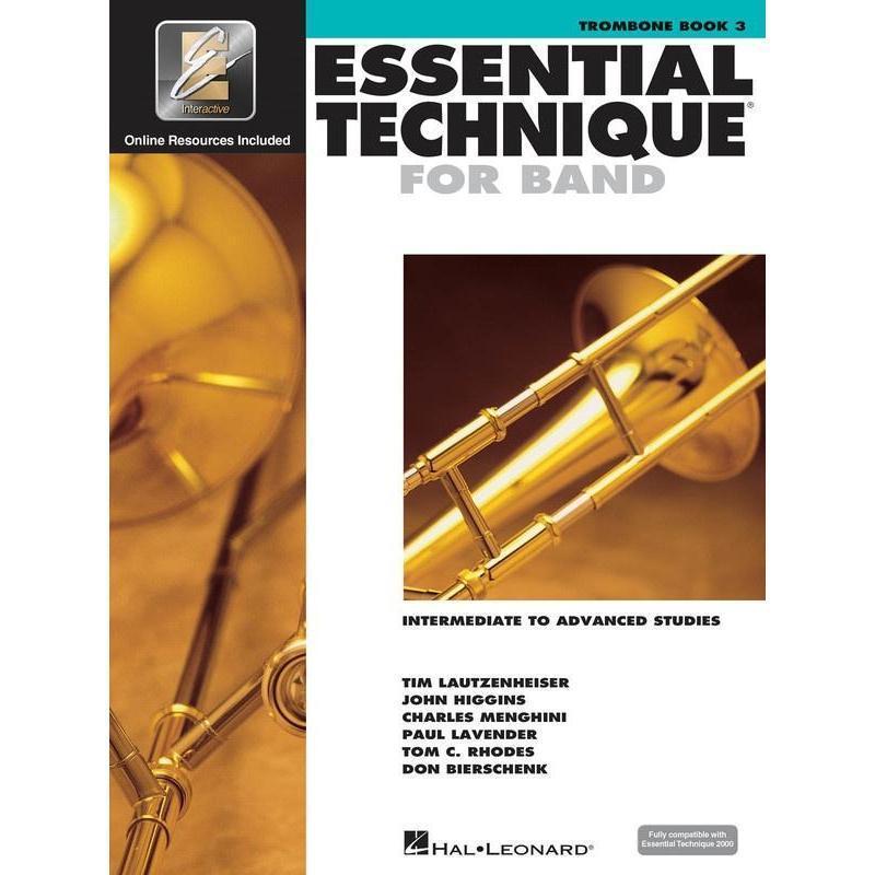 Essential Technique For Band - Trombone Book 3-Sheet Music-Hal Leonard-Logans Pianos