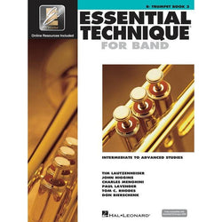 Essential Technique For Band - Trumpet Book 3-Sheet Music-Hal Leonard-Logans Pianos