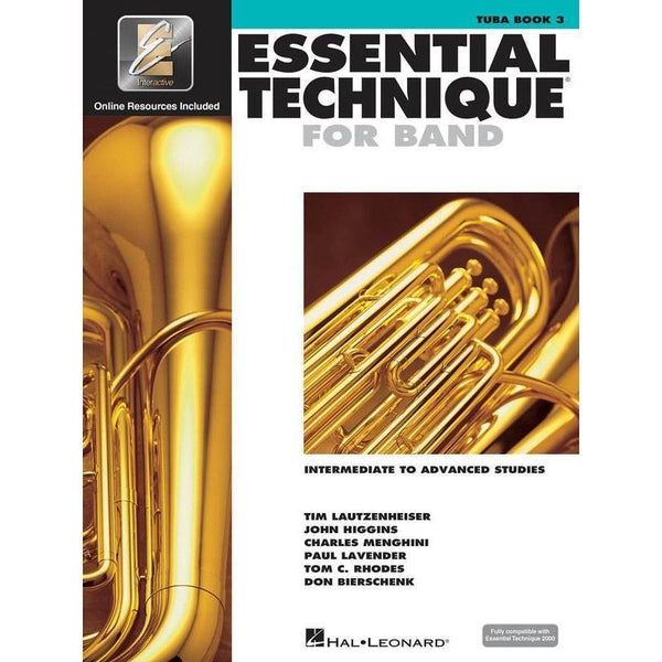 Essential Technique For Band - Tuba Book 3-Sheet Music-Hal Leonard-Logans Pianos
