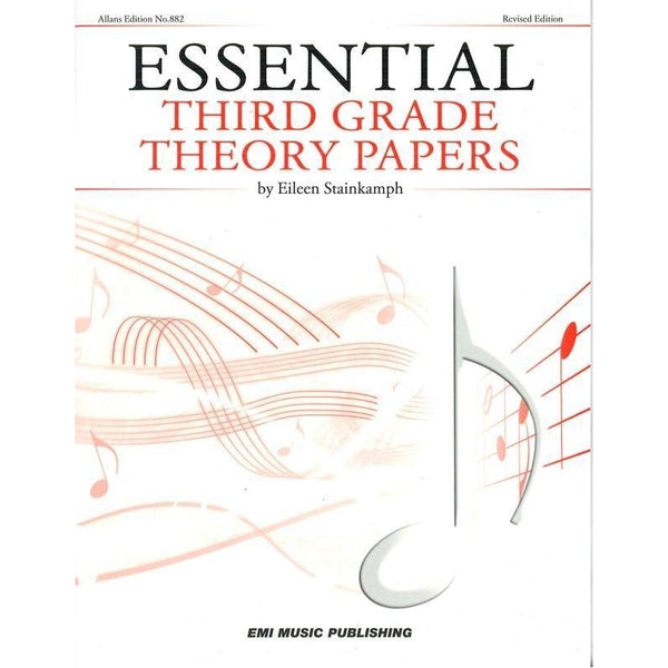 Essential Third Grade Theory Papers-Sheet Music-EMI Music Publishing-Logans Pianos