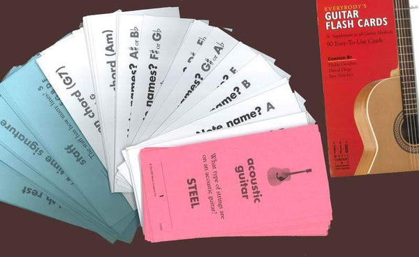 Everybody's Guitar Flash Cards-Sheet Music-FJH Music Company-Logans Pianos