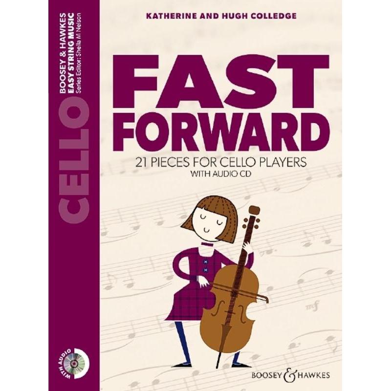 Fast Forward Cello-Sheet Music-Boosey & Hawkes-Book/CD-Logans Pianos