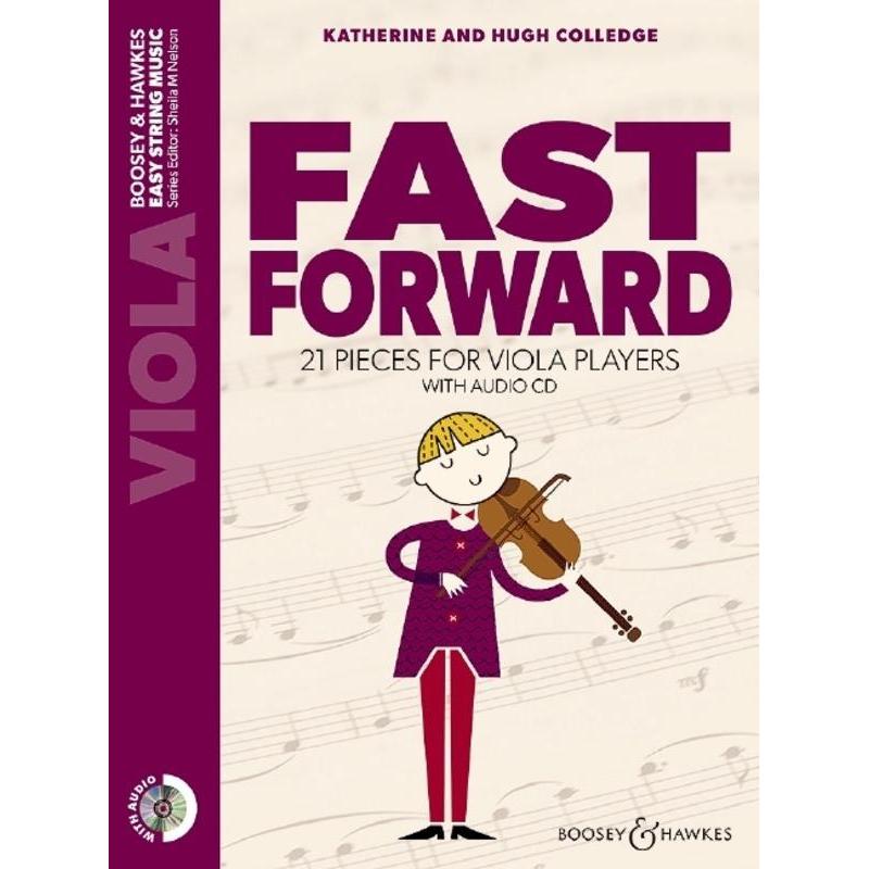 Fast Forward Viola-Sheet Music-Boosey & Hawkes-Book/CD-Logans Pianos