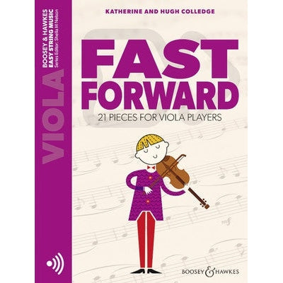 Fast Forward Viola-Sheet Music-Boosey & Hawkes-Book/Online audio-Logans Pianos