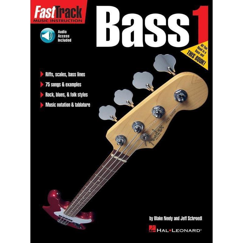 FastTrack Bass Method - Book 1-Sheet Music-Hal Leonard-Logans Pianos