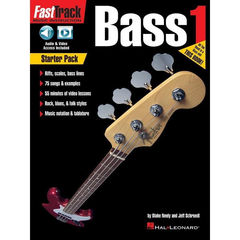 FastTrack Bass Method Starter Pack-Sheet Music-Hal Leonard-Logans Pianos