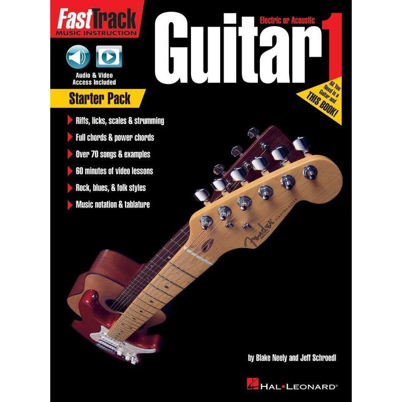 FastTrack Guitar Method Starter Pack-Sheet Music-Hal Leonard-Logans Pianos