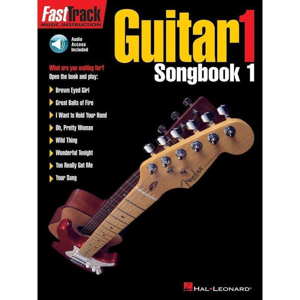 FastTrack Guitar Songbook 1 - Level 1-Sheet Music-Hal Leonard-Logans Pianos