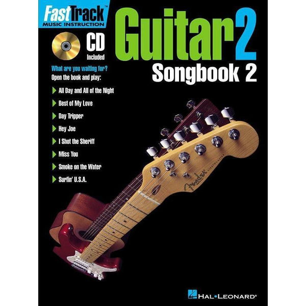 FastTrack Guitar Songbook 2 - Level 2-Sheet Music-Hal Leonard-Logans Pianos