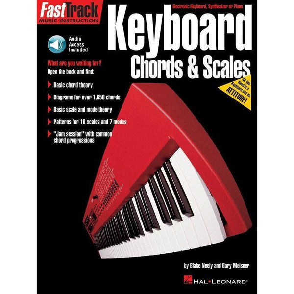 FastTrack Keyboard Method - Chords & Scales-Sheet Music-Hal Leonard-Logans Pianos