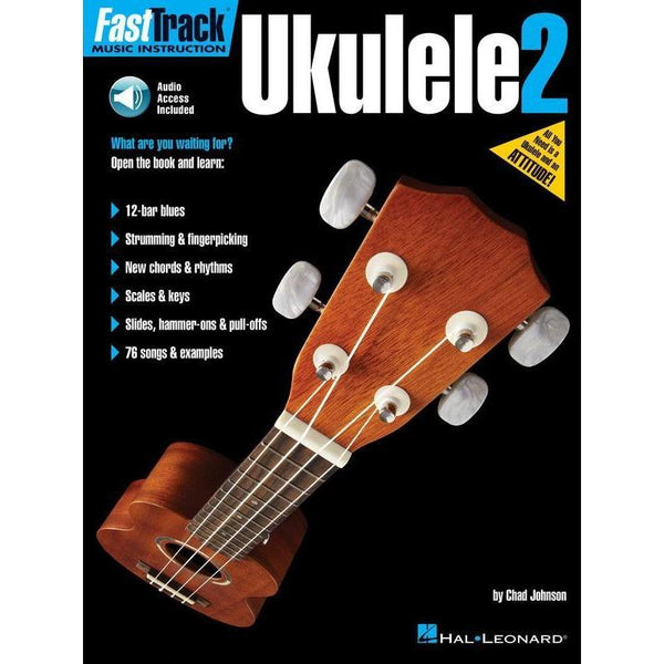 FastTrack Ukulele Method - Book 2-Sheet Music-Hal Leonard-Logans Pianos