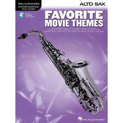 Favorite Movie Themes for Alto Sax-Sheet Music-Hal Leonard-Logans Pianos