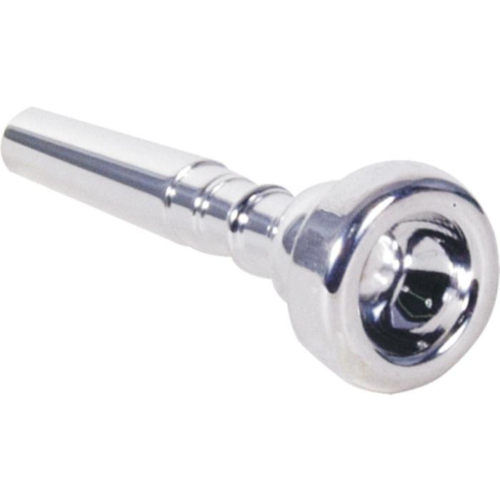 Faxx 7C Cornet Mouthpiece - Silver Plated Brass Mouthpiece For All Skill Levels