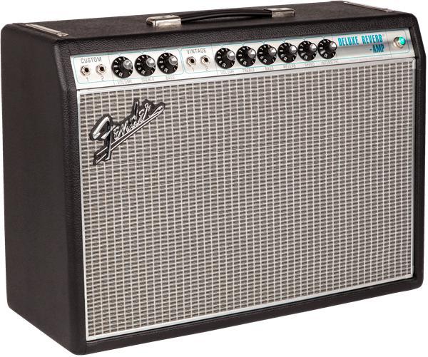 Fender '68 Custom Deluxe Reverb Guitar Amp-Guitar & Bass-Fender-Logans Pianos