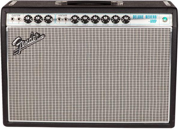 Fender '68 Custom Deluxe Reverb Guitar Amp-Guitar & Bass-Fender-Logans Pianos