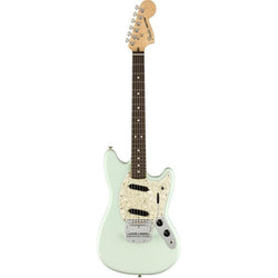 Fender American Performer Mustang Electric Guitar-Guitar & Bass-Fender-Satin Sonic Blue-Logans Pianos