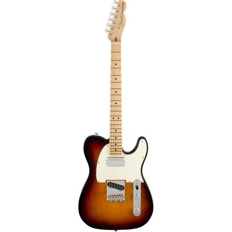Fender American Performer Telecaster Hum Electric Guitar-Guitar & Bass-Fender-Maple-3-Color Sunburst-Logans Pianos