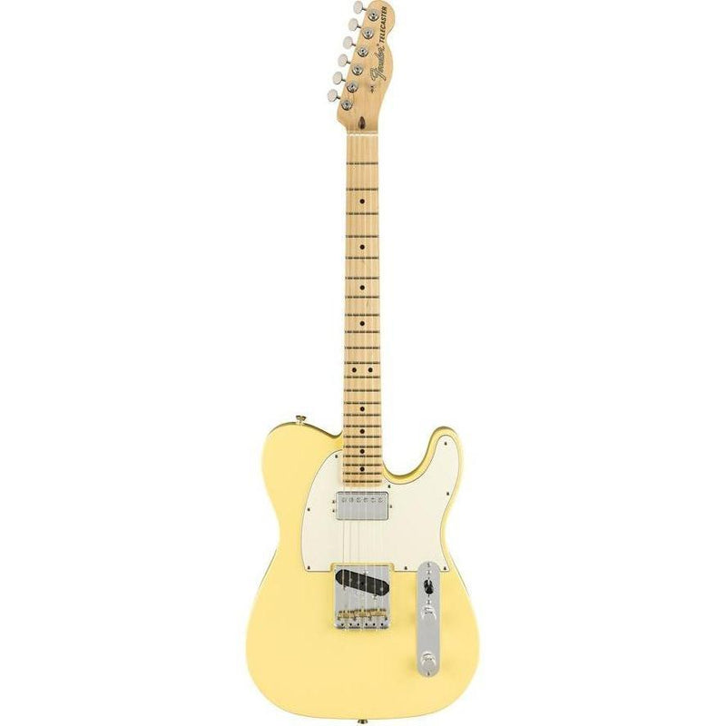 Fender American Performer Telecaster Hum Electric Guitar-Guitar & Bass-Fender-Maple-Vintage White-Logans Pianos
